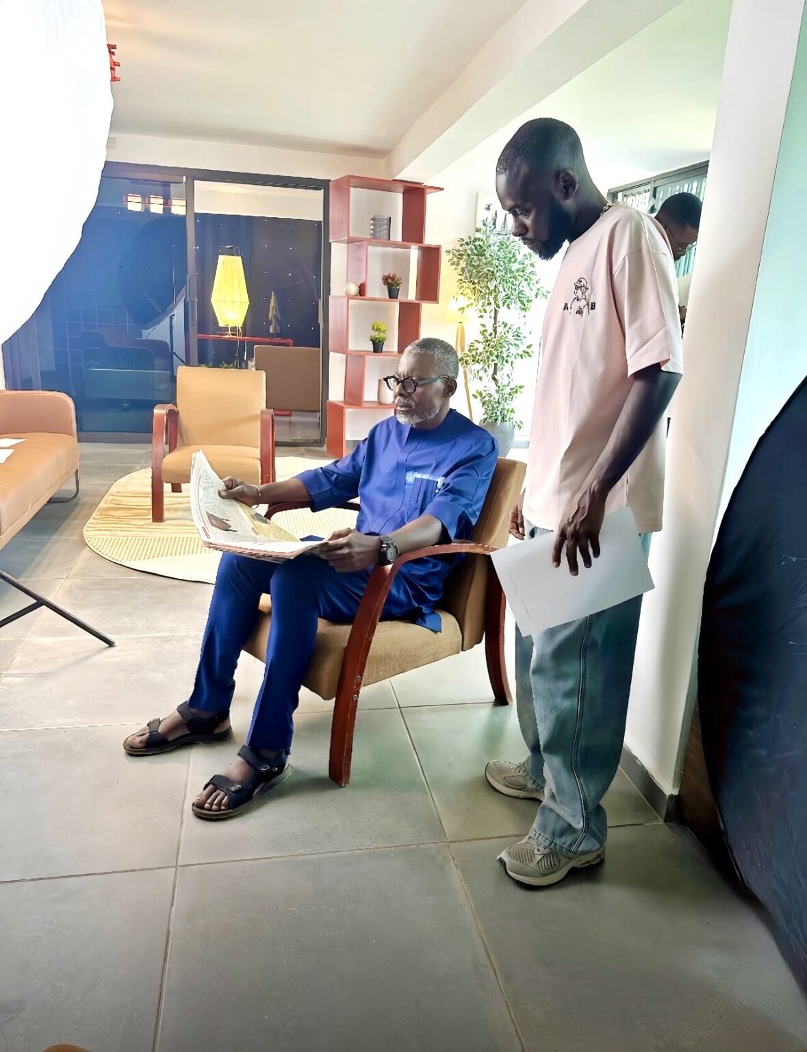 Coulisses du shooting RSTI CNPS — senior