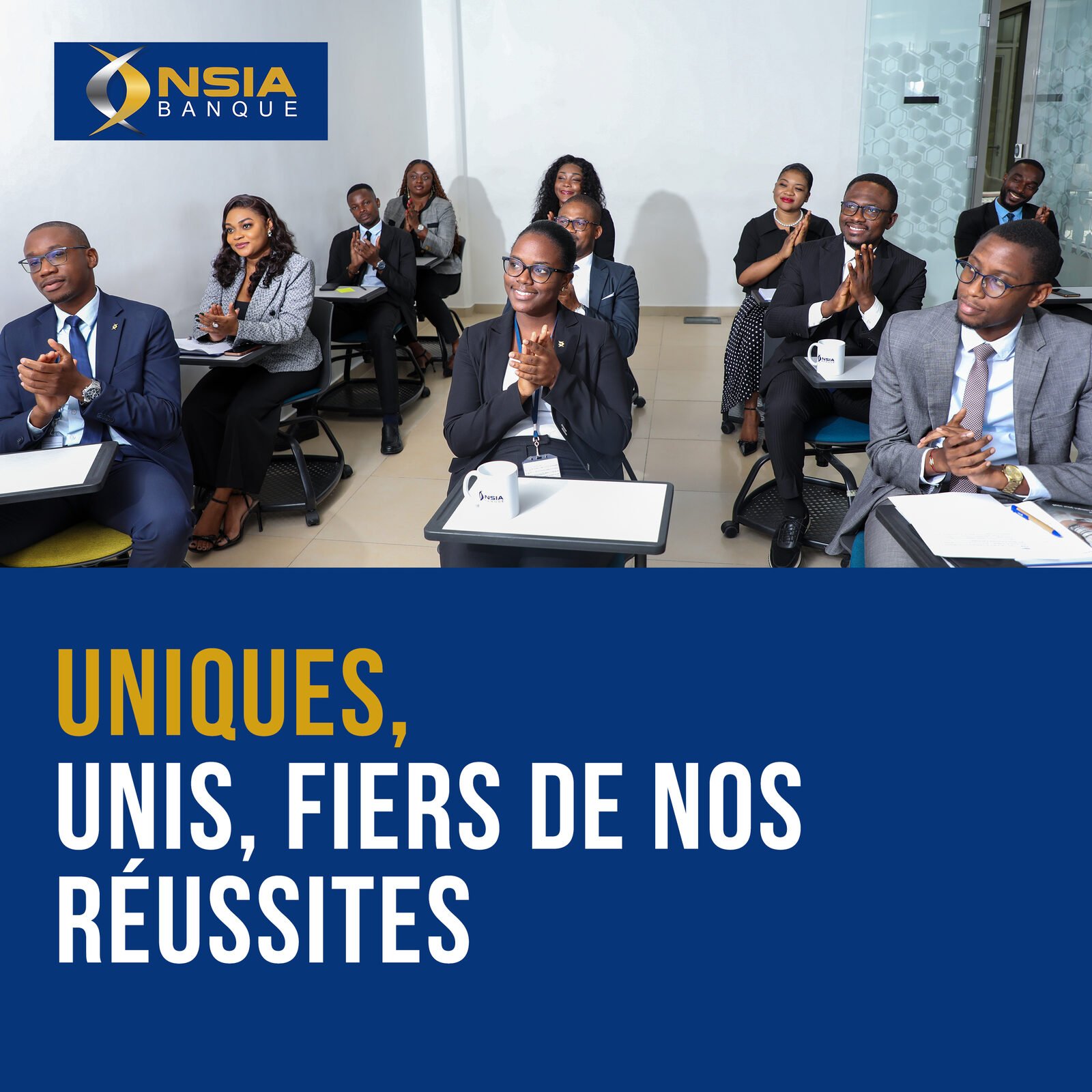 Visuel de communication interne NSIA Banque CI
