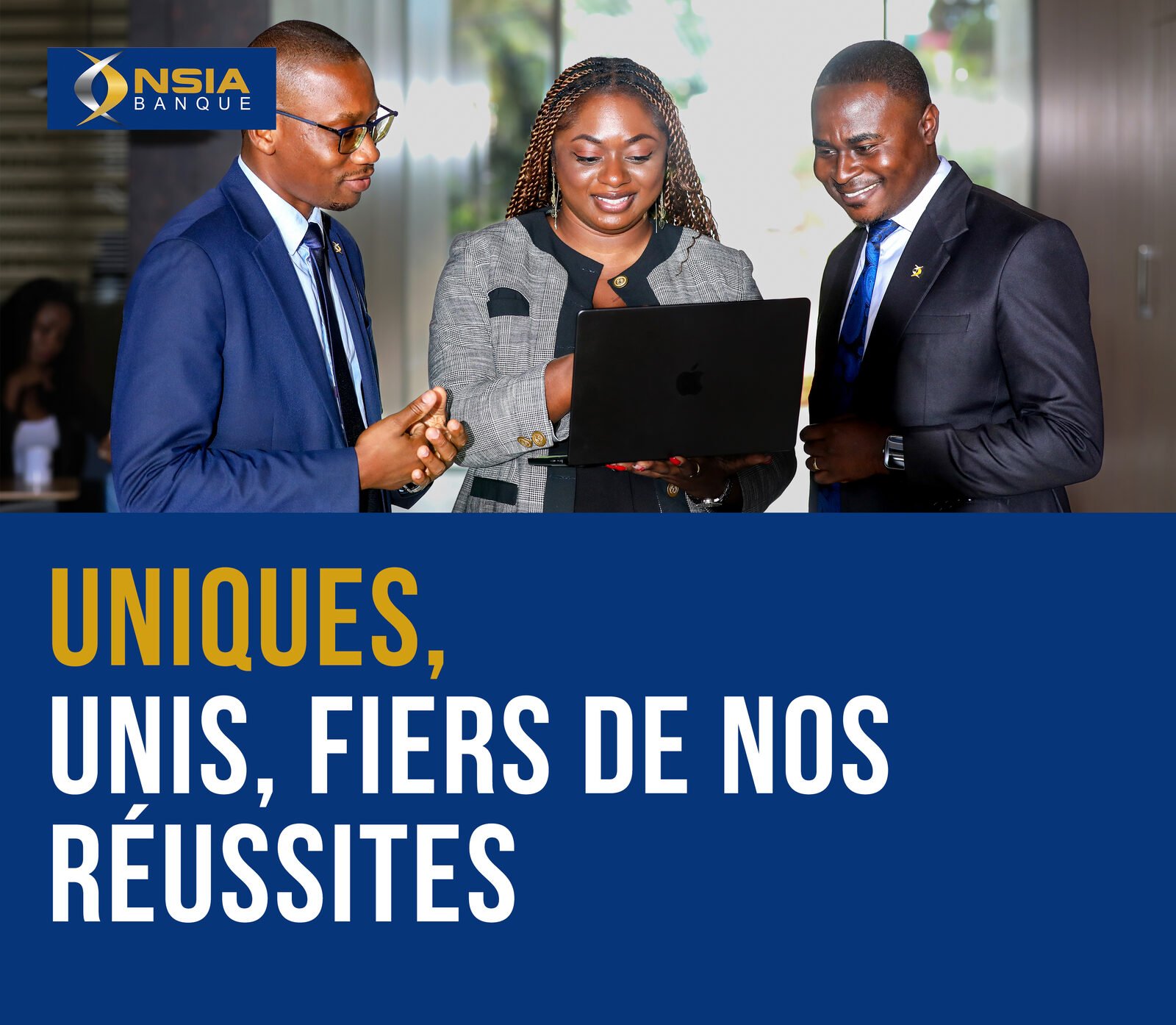 Affiche NSIA Banque grand format